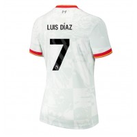 Echipament fotbal Liverpool Luis Diaz #7 Tricou Treilea 2024-25 pentru femei maneca scurta